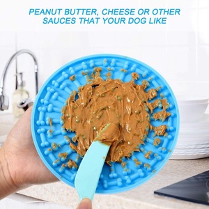 Wholesale Customized Anxiety Relief Dog Lick Mat Pet Bath Silicone Food Grade Slow <b>Feeder</b> - Product Image 5