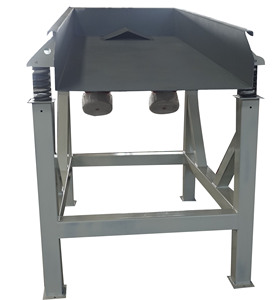 เครื่องป้อนแบบสั่นสะเทือนเชิงเส้น Grizzly Electric Motor สำหรับการคัดกรองและป้อนแร่ กำลังการผลิต 15-30 ตัน/ชม. - Product Image 1