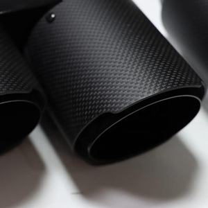 Punta de silenciador de fibra de carbono para <span class=keywords><strong>BMW</strong></span> G20 G21 330i 320d <span class=keywords><strong>330d</strong></span> 330e G22 G23 G26 320i 325i 420i 425i 430i - Product Image 6