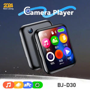 เครื่องเล่น MP3 หน้าจอสัมผัส IPS ขนาด 2.01 นิ้ว ความจุ 32GB ตัวเครื่องทำจากโลหะผสมสังกะสี พร้อมวิทยุ FM และเครื่องบันทึกเสียง สำหรับเล่นกีฬา - Product Image 4