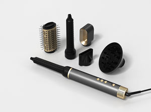 Alisador y secador de pelo profesional todo en uno de 1500W con boquilla concentradora para resultados de salón - Product Image 3