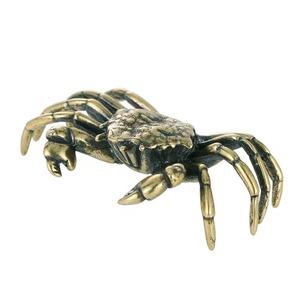 Möbel dekorative Drass Crab dekorative Stück für Tee Art Tools, kreative und einzigartige Messing Krabben Handwerk - Product Image 6