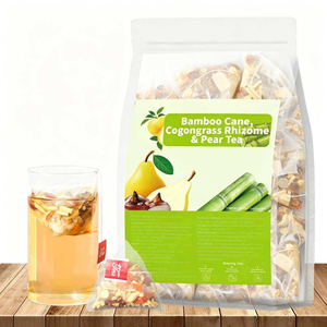 Thé de Pêre et de Canne de Bambou pour le Confort de la Gorge, à base de Rhizome de Cogongrass et de Pêre, favorise l'hydratation et la détoxification - Product Image 3