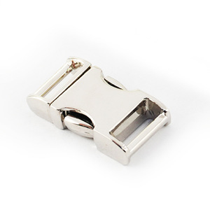 Boucle métallique pour animaux de compagnie 10 mm à verrouillage automatique en alliage de zinc argenté, boucle réglable pour sangles de sacs, ceintures, sacs à dos et accessoires vestimentaires - Product Image 5