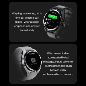 Orologio intelligente 2 in 1 NFC con auricolari Wireless IP67 impermeabile auricolare incorporato <span class=keywords><strong>e</strong></span> Display Touch - Product Image 6