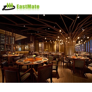 Özel restoran mobilya yemek masası masif ahşap sandalye Cafe Modern çağdaş çift yan kanepe otel Bar için isteğe bağlı