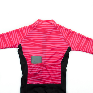 Wrinkle Resistant Easy Care Lightweight Cycling Suit Customizable <b>Red</b> Black Stripe for Commuting Training Road <b>Bike</b> Wear - Product Image 4