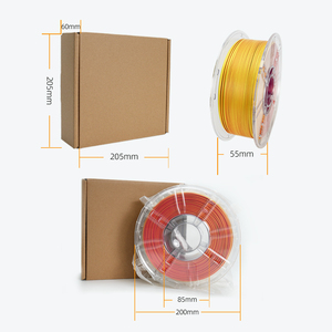Nuevo Filamento PLA-silk de Alta Calidad para Impresora 3D Mars 3dp, 1 Color, 1.75/2.85/3.5mm, Bobina de 1kg, Baja Contracción, 190-220C, Compatible con FDM - Product Image 5