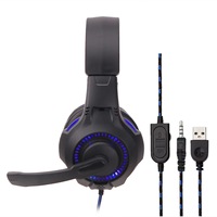 Casque de jeu filaire OEM, casque de jeu pour ordinateur, son stéréo, écouteurs