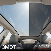 Film Teinté Électrique pour Vitres de Voiture avec Télécommande Tesla MT35 3MDT Toit Ouvrant Fournisseur OEM en Gros