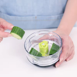 Nouvelle promotion mode : Ensemble de râpes à légumes portables en acier inoxydable vert simple pour cuisine - Product Image 2