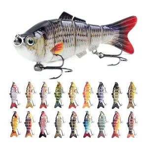 triple jointed fishing lures, triple jointed fishing lures