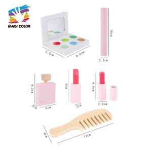 Vanité de maquillage en bois rose pour filles avec <span class=keywords><strong>miroir</strong></span> LED W08H192 - Product Image 4