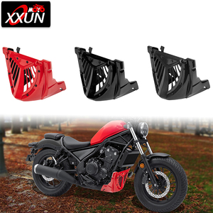 Carénage de becquet de ventre de moteur inférieur de moto XXUN pour <span class=keywords><strong>Honda</strong></span> <span class=keywords><strong>Rebel</strong></span> <span class=keywords><strong>500</strong></span> CMX500 CM500 2017 2018 2019 <span class=keywords><strong>2020</strong></span> 2021 2022 2023 2024 - Product Image 1