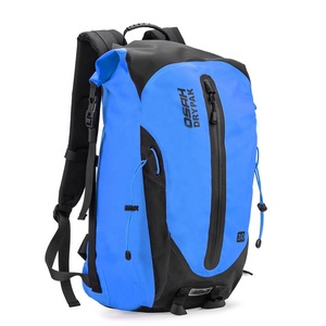 <span class=keywords><strong>Mochila</strong></span> <span class=keywords><strong>Impermeable</strong></span> de PVC con Soldadura sin Costuras para Motocicleta con Logo Personalizado, Bajo Pedido Mínimo y de Gran Venta - Product Image 3