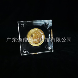 Acrylic <b>Sofa</b> Legs Transparent <b>Gold</b> Decor Modern Furniture Legs Heavy Duty Living Room Use - Product Image 2