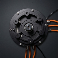 Moteur BLDC 120KW 300V 15000RPM pour propulseur sous-marin, bateau électrique, ROV, ATV, véhicule à chenilles, véhicule sans pilote à quatre roues, UGV