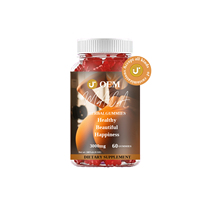Gummies de Maca Noire avec Extrait Standardisé 4:1, Supplément Adaptogène pour l'Énergie et la Vitalité