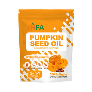 Cápsulas de Aceite de Semilla de Calabaza OEM ODM con Calorías, Proteínas y Fibra Dietética, Refuerza el Sistema Inmunológico, Protege la Salud Digestiva - Product Image 1