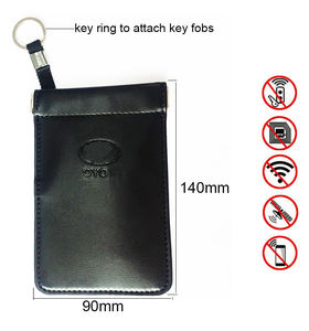 RFID-blocco chiave auto borsa portachiavi supporto segnale disgregatore blocco <span class=keywords><strong>Jammer</strong></span> copertura per la protezione degli asset/prevenire perdite di informazioni - Product Image 5