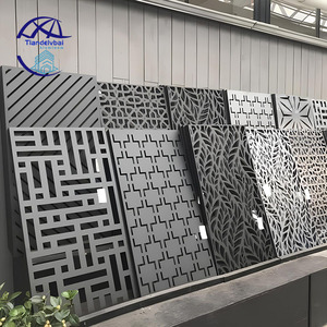 Paneles Decorativos Personalizados Cortados con Láser, Pantalla de Privacidad Metálica de Aluminio para Exteriores, Fachada Exterior - Product Image 5
