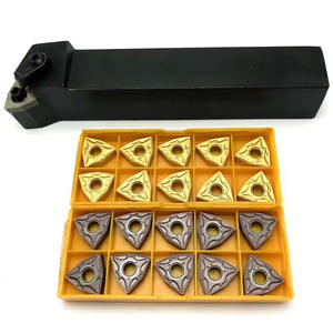 حامل أدوات خراطة خارجي عالي الكفاءة، أداة خراطة أسطوانية، إدخالات كربيد متوفرة في المخزون - Product Image 1