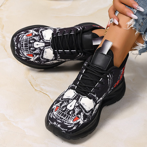 Chaussures de sport pour femmes, baskets de course athlétiques à plateforme, design personnalisé, style chunky, pour l'été et la marche - Product Image 4