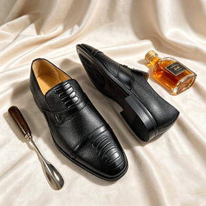 Mocasines de Cuero con Patrón de Cocodrilo de Lujo para Hombre, Mocasines con Textura Exótica, Elegantes Zapatos Formales Sin Cordones para Caballero 2026 - Product Image 1