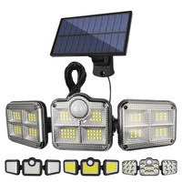 NOUVEAU Lampe solaire à LED Lampe solaire portable étanche pour la maison, la cour et l'extérieur Lampe solaire pour le jardin Lampe murale d'allée/
