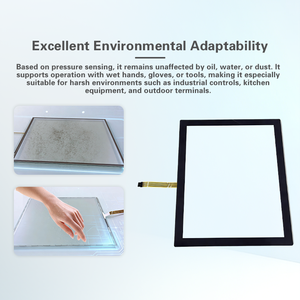 Pantalla Táctil Resistiva de 12.1 Pulgadas, 4 Cables, Personalizada OEM, Impermeable, a Prueba de Polvo, con Capa Sellada para Equipos de Exterior y Laboratorios Químicos - Product Image 3
