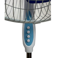 Offre Spéciale Style Simple personnalisé 16 pouces métal mécanique 3 pales réglable ventilateur électrique à support haut pour usage domestique extérieur