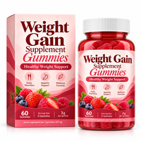 Gummies pour la Prise de Poids et le Soutien de l'Appétit avec Fenugrec, Racine de Maca, L-Lysine HCl, Ashwagandha, B12 – Fabrication en Vrac OEM