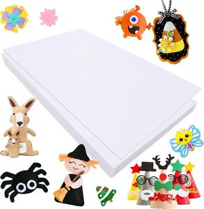 Lightweight Nature White 100% Industrial Wool Felt Fabric Anti-Odor Abrasion-Resistant Customized Size - Product Image 3