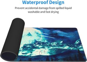 Tappetino per Mouse Professionale Spesso con Base Antiscivolo in Gomma, Bordi di Qualità, Materiale Durevole, Grande Formato - Product Image 6