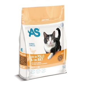 อาหารแมวโต สูตรไก่และเนื้อวัว AS 3 กก. - Product Image 2