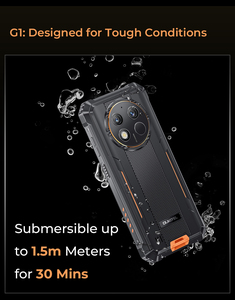 Smartphone robuste Oukitel G10F1, 10600 mAh, 6 Go de RAM, 256 Go de ROM, bandes 4G globales, Android 14, 48 MP, NFC - Product Image 4