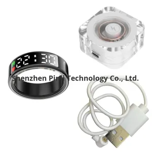 Nuevo Anillo Inteligente 2026 <span class=keywords><strong>con</strong></span> Pantalla Táctil, Control Remoto para TikTok, Pasador de Páginas de Libros Electrónicos, Monitor de Frecuencia Cardíaca y Sueño para Hombres y Mujeres SR08 - Product Image 3