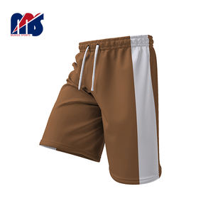 Shorts de basket-ball d'été pour hommes avec logo personnalisé, séchage rapide, vêtements de plage avec impression par sublimation, vêtements décontractés - Product Image 1