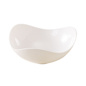 Creamy Irregular Fruit Bowl <b>Plastic</b> Milk White Coffee <b>Table</b> Decorative Tray Nordic Style Snack Candy Bowl - Product Image 1