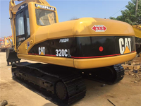Pompe Caterpillar d'occasion du Japon pour excavatrice 320CL, avec godet, attache rapide, brise-roche, moteur Cummins, boîte de vitesses Kawasaki, haute qualité