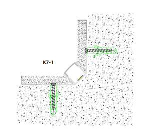Profil de lavage de mur d'<span class=keywords><strong>angle</strong></span> d'extrusion de canal d'aluminium K7-1, cloison sèche, éclairage de panneau large, profilé <span class=keywords><strong>LED</strong></span> en aluminium de gypse sans garniture - Product Image 4