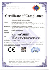 Cảm biến vị trí tuyến tính MIRAN KPM12R1, cảm biến dịch chuyển tự phục hồi lò xo vi mô dùng cho không gian hẹp - Product Image 6