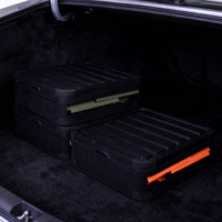 Toilette portable pour le camping, toilette pliante avec couvercle et sac de transport, toilette de voyage pour les situations d'urgence en plein air, toilette pour camping-car et randonnée