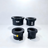 Bride électrofusion HDPE PE100 SDR11 SDR17 surface lisse pour entrepreneurs en projets d'irrigation, tailles DN personnalisées