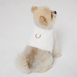 Harnais pour chien en tissu rafraîchissant couleur ivoire, design avant réglable, réduit la température de surface pour temps chaud - Product Image 3