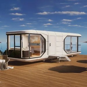 Casa Cápsula Inteligente Personalizable, Casa Contenedor Prefabricada, Estructura <span class=keywords><strong>de</strong></span> Acero, Fácil Instalación, Ideal para Hotel, Villa - Product Image 4