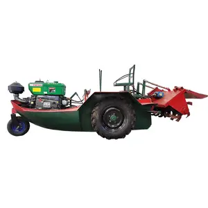 Mesin Tilling Rotari Tiller 28-36HP, Mesin Traktor Mesin Peternakan Jenis Kapal Plow
