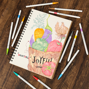 Set di Penne Calligrafiche Mobee P-636 con Punta Extra Fine da 0,4mm, Multicolore, Impermeabili, per Scrittura Fluida e Disegno - Product Image 6