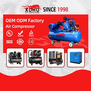 מדחס אוויר שקט ללא שמן 4 כוחות סוס, מדחס אוויר נייד ללא שמן לתעשייה עם מיכל 15 ליטר/30 ליטר/40 ליטר/60 ליטר/70 ליטר - Product Image 3