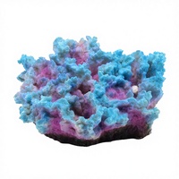 Ensemble d'ornements d'aquarium en plastique écologique corail artificiel 5L, décoration colorée pour aquarium, salon, bureau, salle à manger